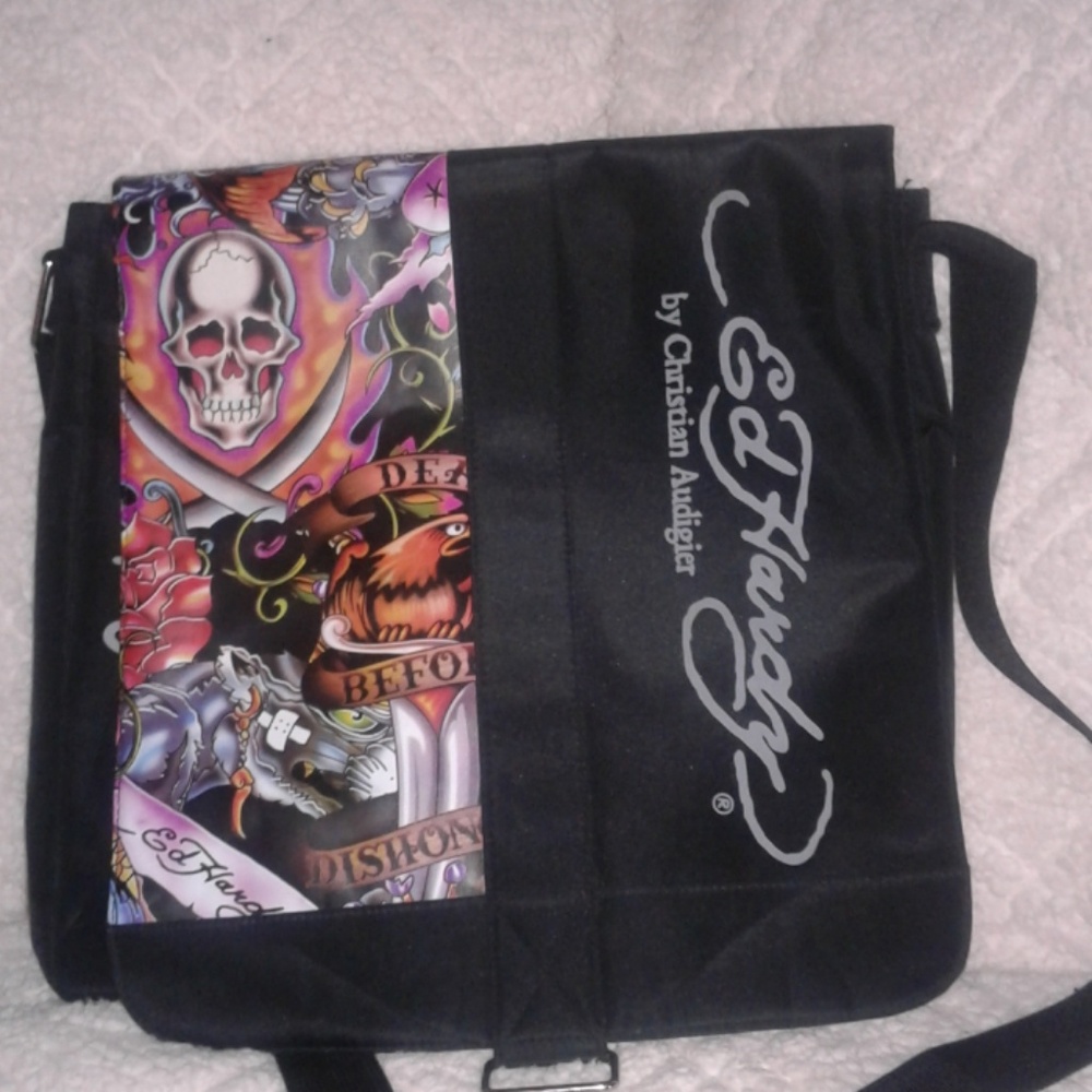 Ed hardy messenger bag